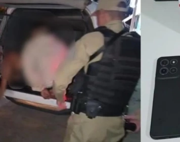 Prisão realizada pela polícia militar na PB 262 