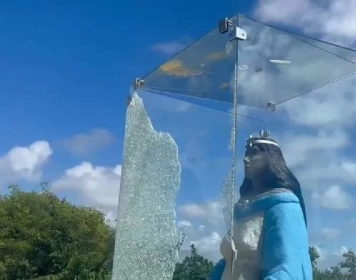 Estátua de Iemanjá em João Pessoa