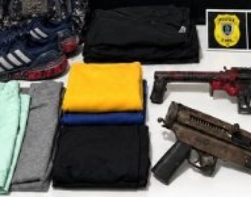 Armas de fogo apreendidas pela polícia civil em Alagoa Nova 