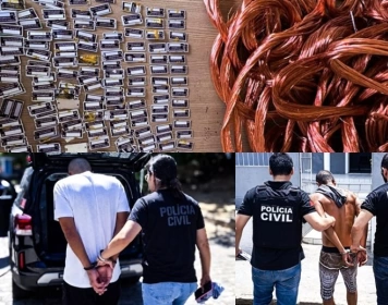 Prisões realizadas pela Polícia Civil em João Pessoa 