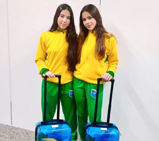 Dupla paraibana campeã dos JEBs representará o Brasil nos Jogos Sul-Americanos Escolares 2025 