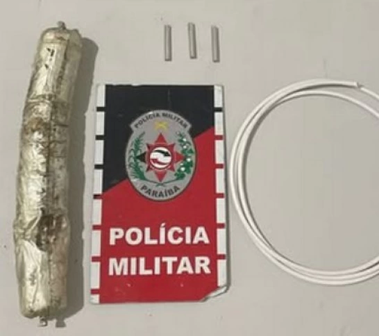 PM intercepta suspeitos com explosivos na PB-426 durante cerco policial na região de Pombal