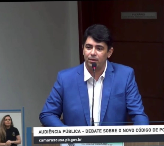 Durante audiencia, Vereador George defende ‘convivência cidadã’ e cobra responsabilidade no novo Código de Postura de Sousa