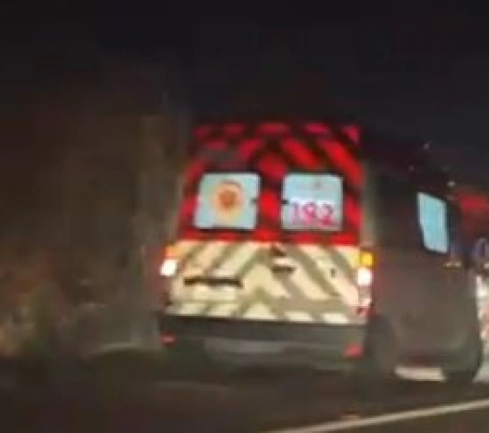Acidente de moto deixa duas pessoas feridas na BR-230 entre Aparecida e Sousa
