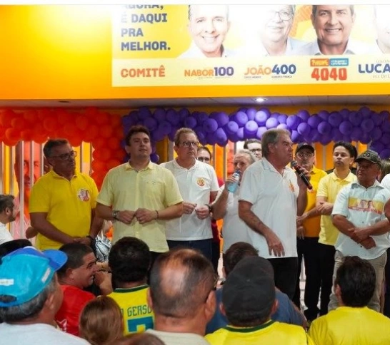 Lindolfo Pires abre comitê em Sousa e reúne aliados na largada da campanha