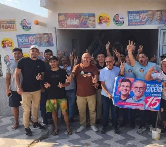 Cícero Lucena cumpre agenda no Sertão e recebe apoio de lideranças em Marizópolis