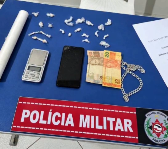 ROTAM prende dupla com drogas e balança de precisão na cidade de São José de Piranhas