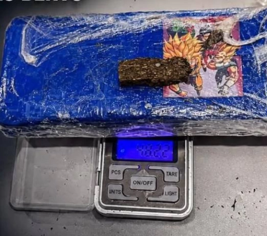 ROTAM apreende meio quilo de maconha e prende suspeito em São Bento