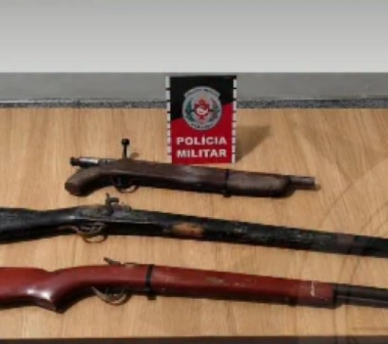 Denúncia de populares resulta na prisão de homem e apreensão de três armas em Sousa