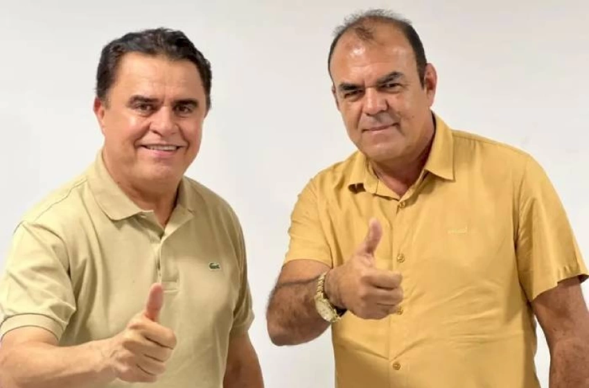 Imagem Vice-prefeito, Celecileno, declara voto ao deputado federal, Wilson Santiago