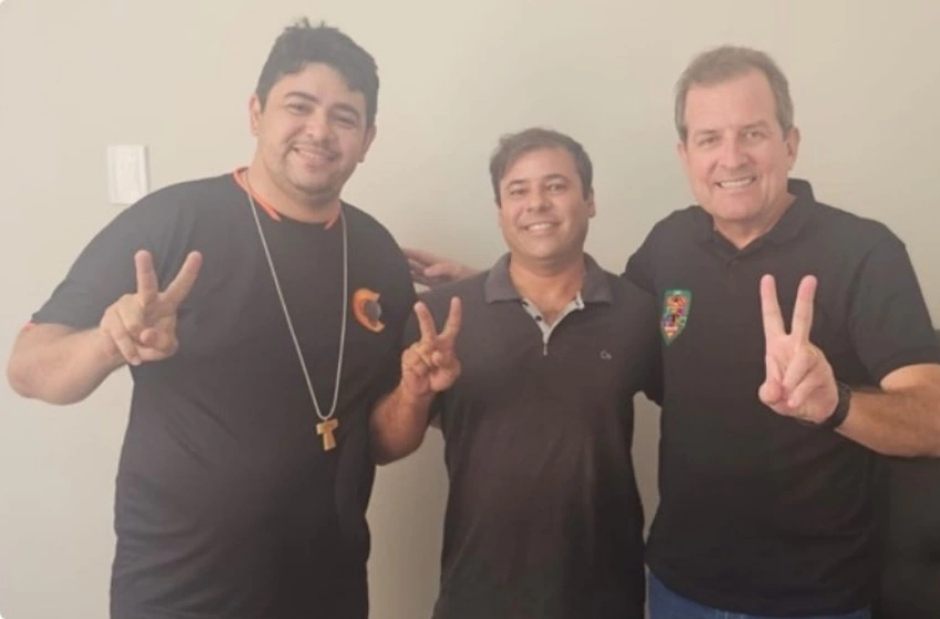 Imagem Vereador, Geoerge (D), Vereador Duarte (C), Fábio Tyrone (E)