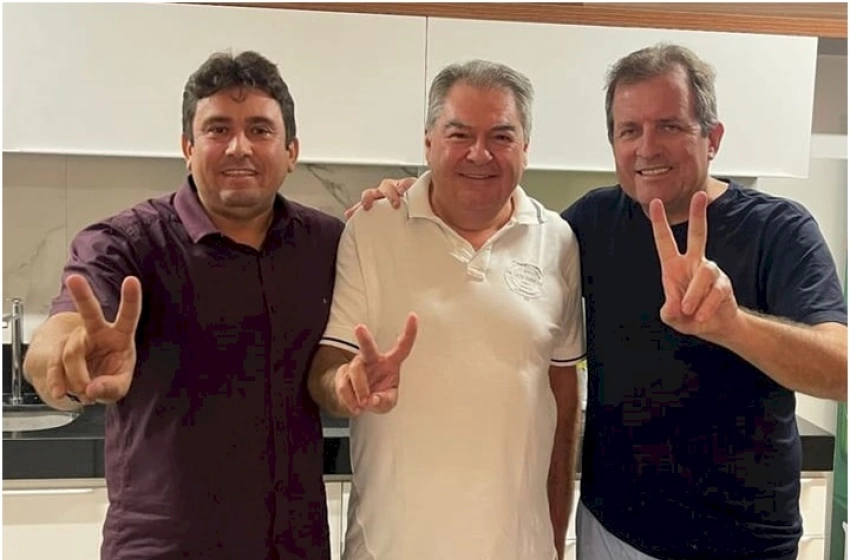 Imagem Helder Carvalho, Lindolfo Pires, e Fábio Tyrone