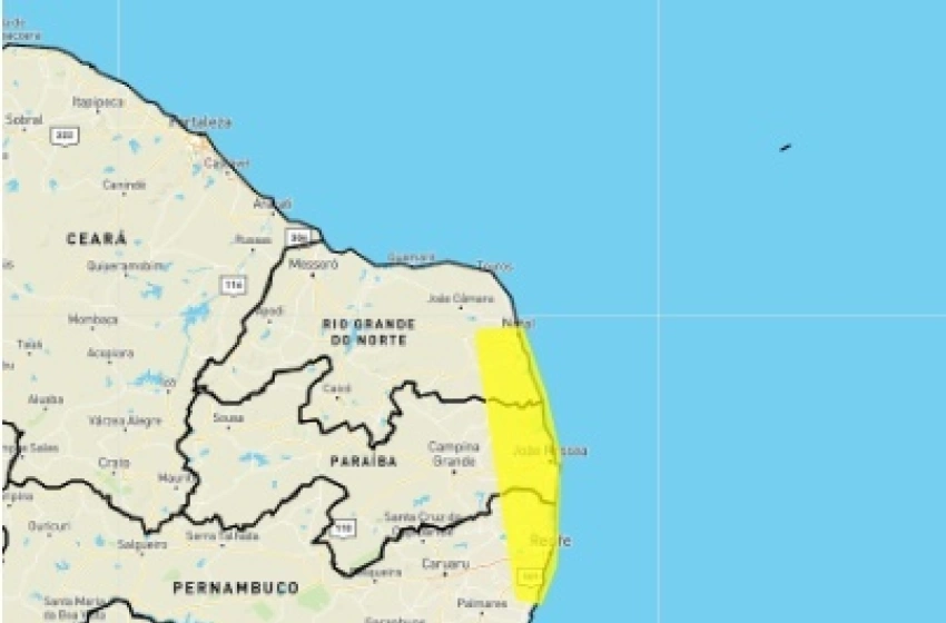 Imagem Alerta de acumulado de chuva