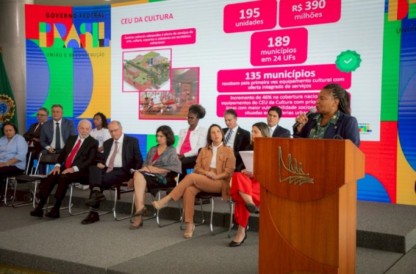 Imagem Recursos do MinC para a construção de sete CEUs da Cultura