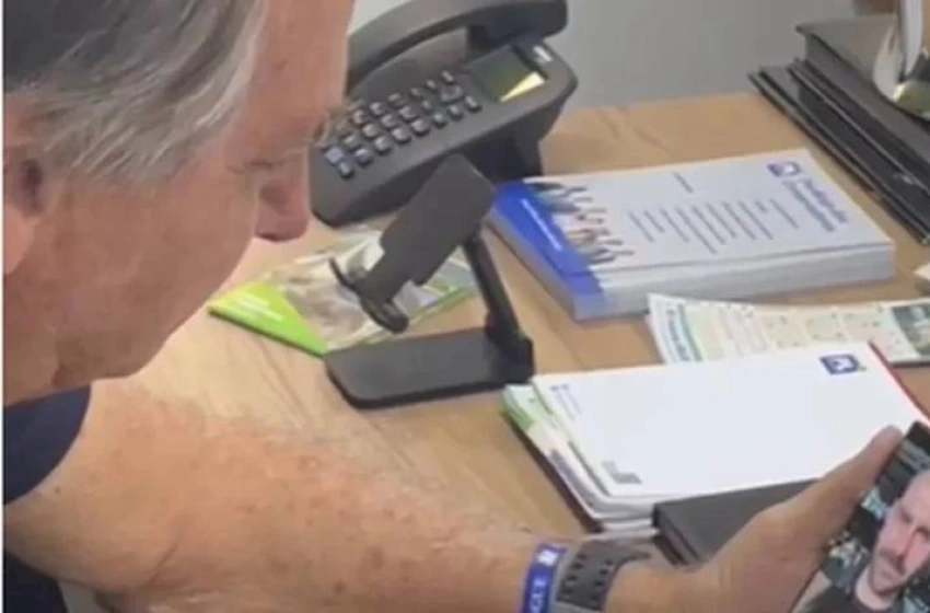 Imagem Ex-presidente do Brasil, Jair Bolsonaro 