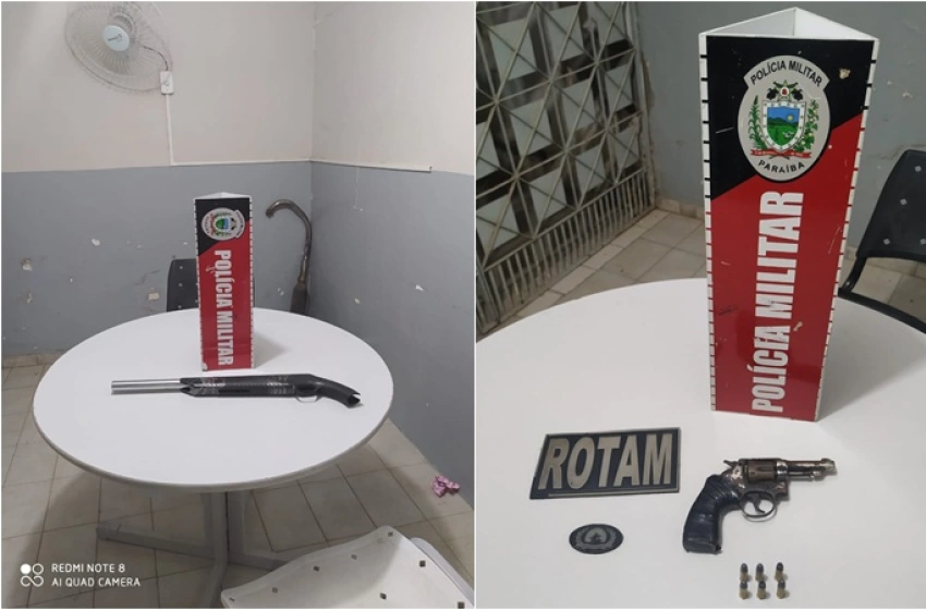 Imagem Armas Apreendidas