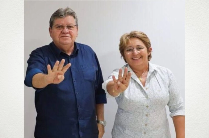 Imagem Governador, João Azevedo, e a Prefeita Leninha Romão