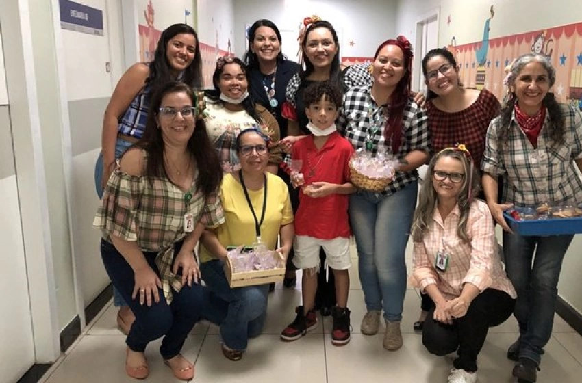 Imagem Atendimento em rítimo de São João, no Hospital Metropolitano 