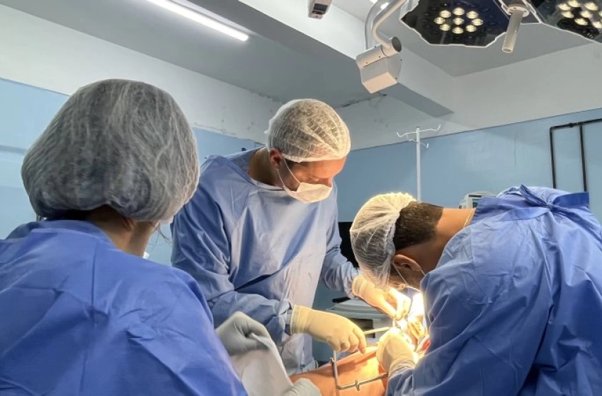 Imagem Procedimento cirurgico realizado através do programa Opera Paraíba