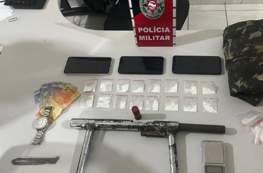 Imagem Prisão de quadrilha suspeita de assalto e tráfico de drogas