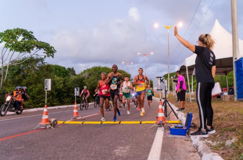 Imagem Participação de atletas quenianos na Maratona Internacional de João Pessoa