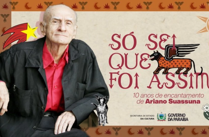 Imagem Governo da Paraíba realiza homenagem pelos 10 anos de morte de Ariano Suassuna