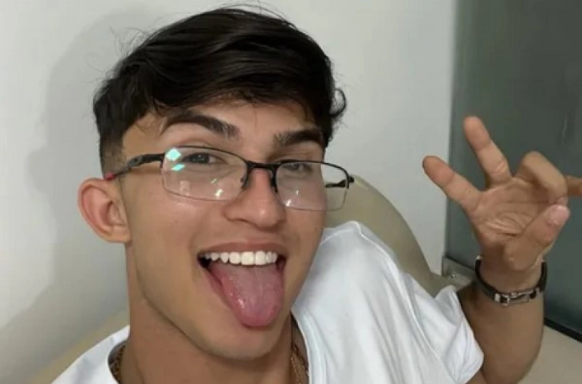 Imagem Frank Braga, conhecido popularmente como ‘Bragueza’, de 21 anos, vítima de um grave acidente