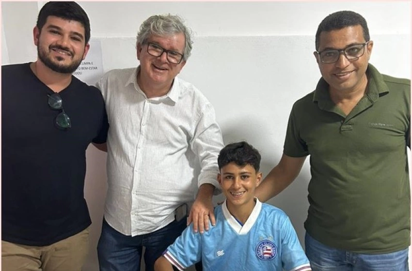 Imagem Para os jovens atletas do CRA, a trajetória de Luan Mário é uma fonte de inspiração