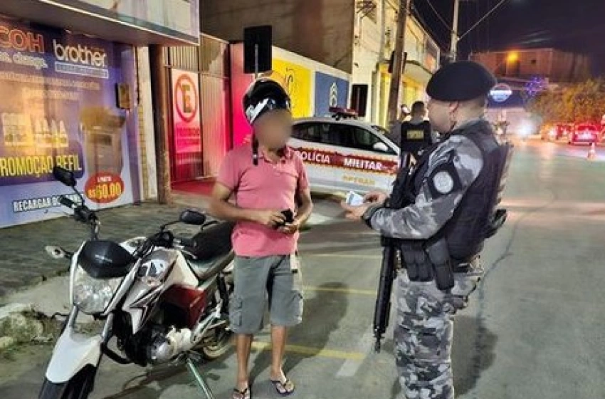 Imagem Operação Força Total na cidade de Sousa