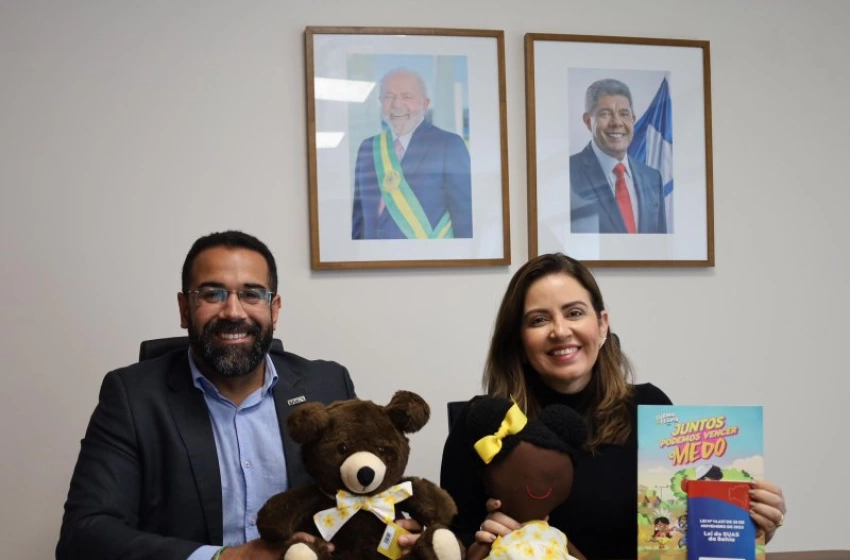 Imagem Secretária de estado do desenvolvimento humano da Paraíba, Pollyanna Dutra, na Bahia 