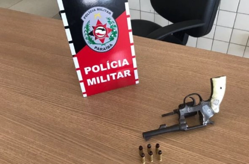 Imagem Apreensão de arma de fogo na cidade de João Pessoa