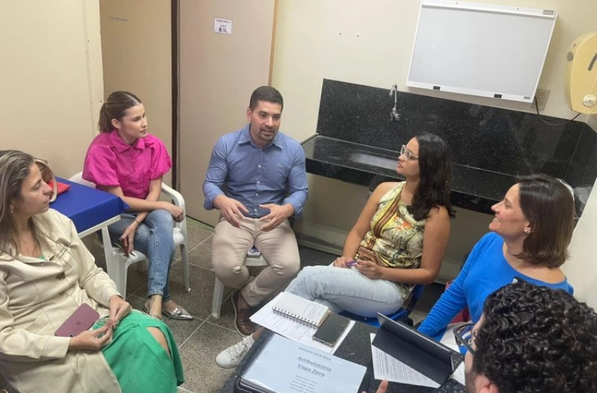 Imagem Triagem Neonatal realizada na Paraíba chama atenção de representantes da Secretaria de Saúde de Pernambuco