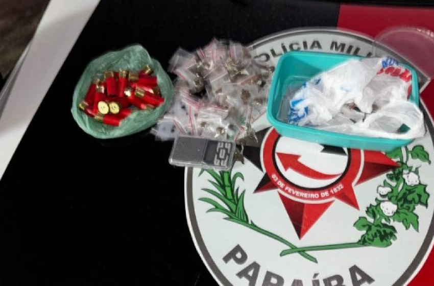 Imagem Material ilícito apreendido em ação da Polícia Militar
