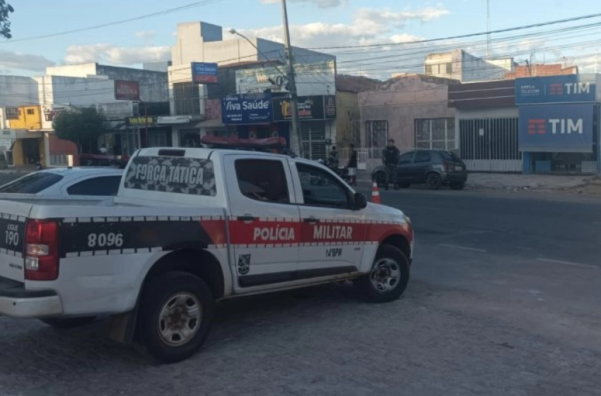 Imagem Operação Paragidma realizada pela PM em Sousa