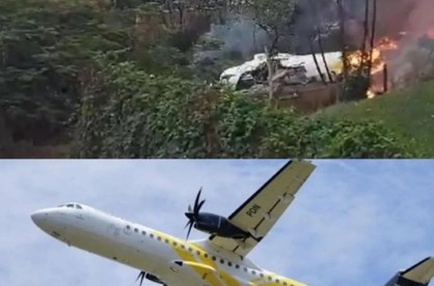 Imagem Avião com 62 pessoas cai em Vinhedo