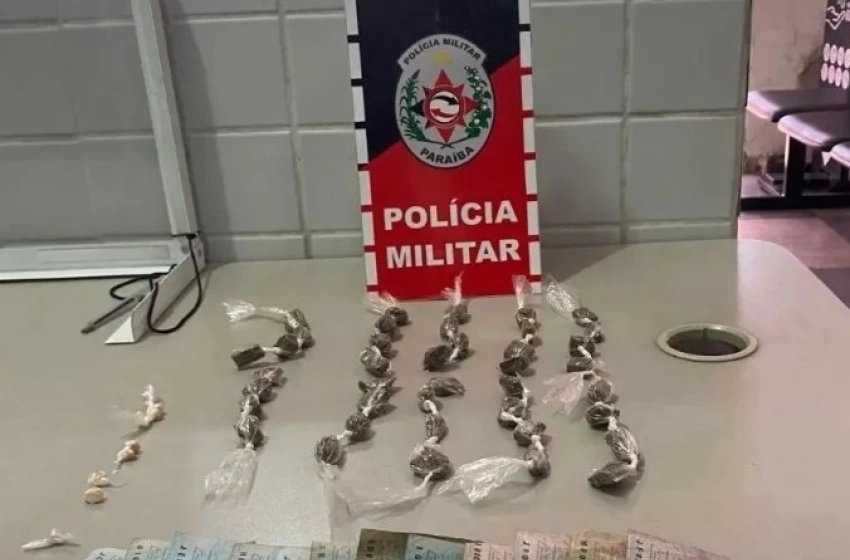 Imagem Drogas apreendidas pela polícia militar em Bayeux 