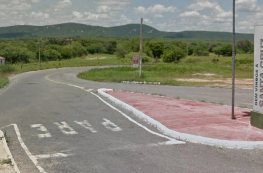 Imagem Contorno que dá acesso ao município de Santa Cruz