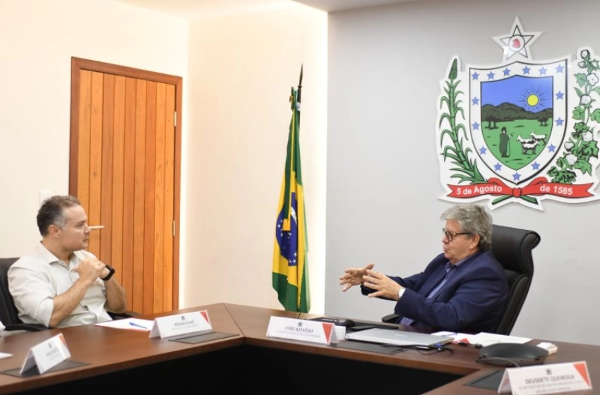 Imagem João Azevêdo e Renan Filho 