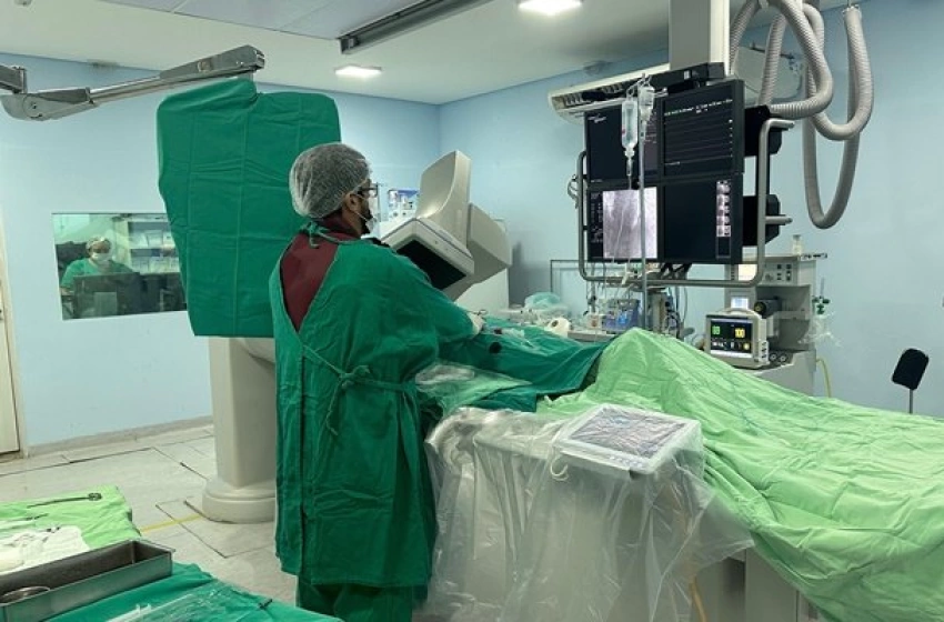 Imagem Hemodinâmica de Patos atinge meta anual de procedimentos de cardiologia intervencionista