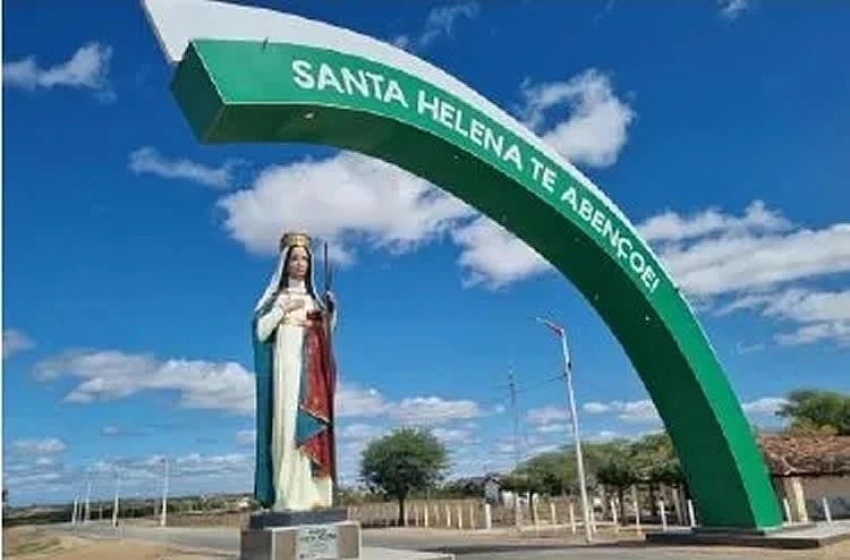 Imagem Portal principal de entrada do Município de Santa Helena