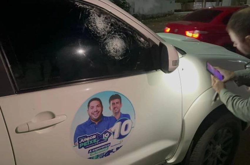 Imagem Carro do candidato, Júnior do Peixe