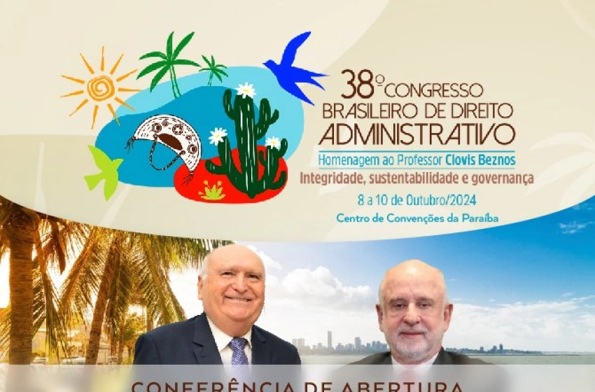 Imagem 38º Congresso Brasileiro de Direito Administrativo em João Pessoa