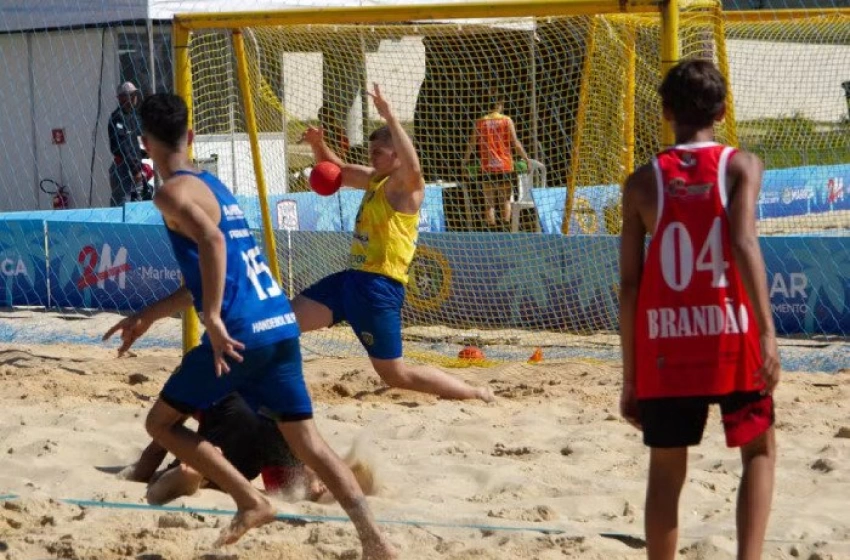 Imagem Paraíba Beach Games recebe a 2ª etapa do Circuito Brasileiro de Handebol de Praia