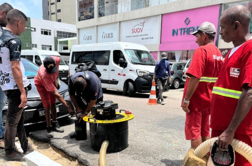 Imagem Equipes da Operação Praias Limpas