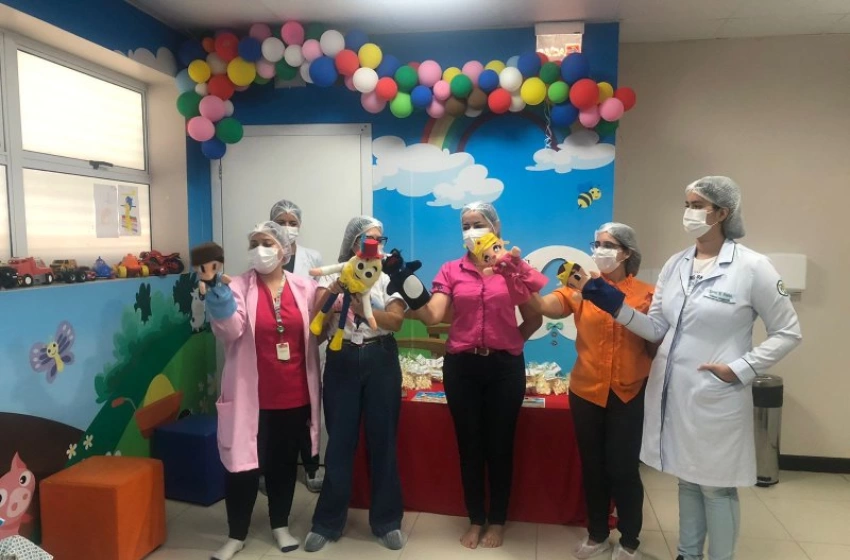 Imagem Hospital Metropolitano realiza ação para prevenção do risco de quedas na Pediatria