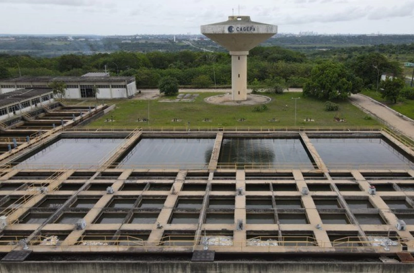 Imagem Central de Tratamento de água da CAGEPA