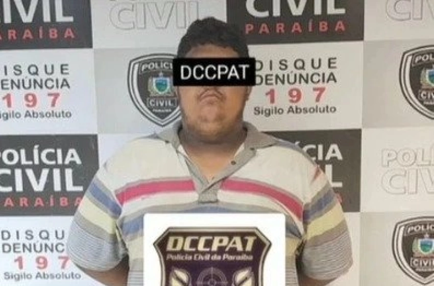 Imagem Prisão de um dos suspeitos de participar do roubo à Cagepa