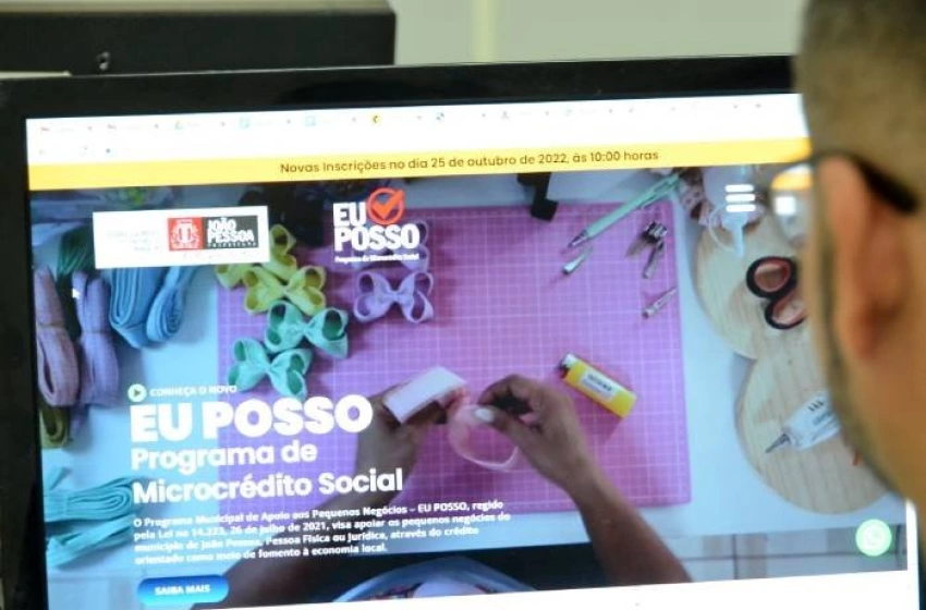 Imagem Inscrições para empreendedores do Programa ‘Eu Posso’