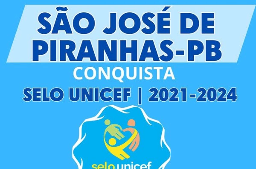 Imagem Selo Unicef por ações para crianças e adolescentes