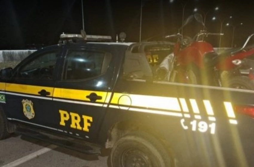 Imagem Apreensões de motos roubadas, e prisão de foragido